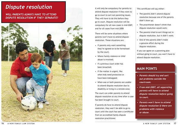 Changes to the Family Law System – Indigenous community education strategy